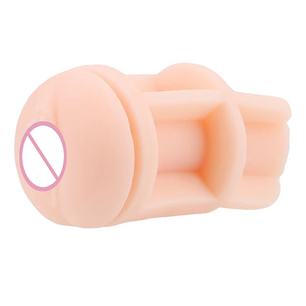 16cm Male Masturbator Artificial Mouth Anal Vagina Real Pussy For Men Glans Sucking Penis Exerciser Sex Toys Erotic Product Shop