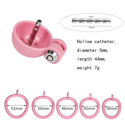 ABS Male Chastity Cage with Urethral Sounds Anti Pinch Hidden Lock Invisible Kit for Adult Men Fetish Play Cock Cage BDSM Device