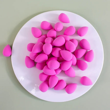 3/20/60Pcs Portable Reusable Water Drop Shape Mini Blender Sponge Beauty Cosmetic Foundation Cosmetic Sponge Makeup Blender