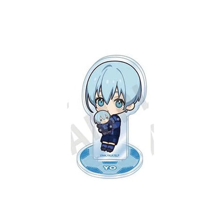 Anime Blue Prison Q-version Acrylic Signboard Ryuusei Itoshi Sae Rin Itoshi Cosplay Acrylic Stand Model Tabletop Decoration Gift
