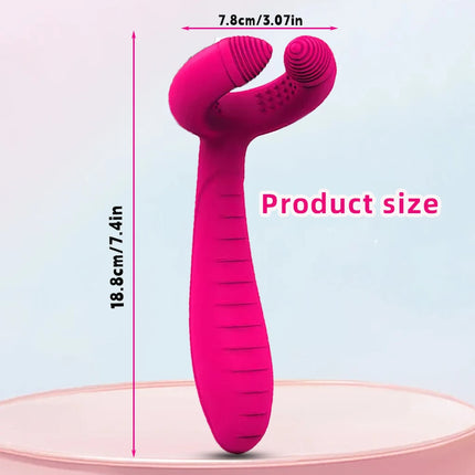 Powerful G Spot Rabbit Vibrator for Women Nipple Clitoris Stimulator Massager Three Motors Dildo Adult Goods Sex Toys for Female