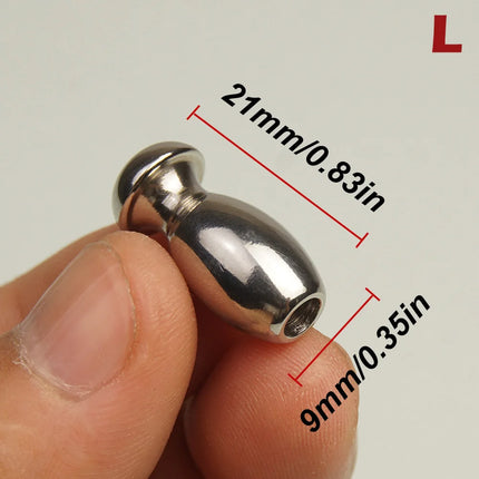 Stainless Steel Penis Plug,Hollow Urethral Catheter Rod,Metal Urethra Dilator Sounds Sounding,Sex Toys for Men