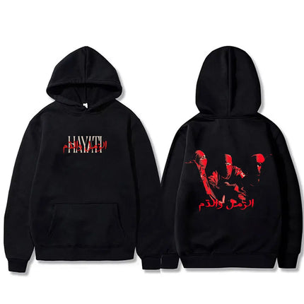 Rapper Niro OX7 Album Graphic hoodie Men Women Hip Hop Fashion Pop Music sweatshirt Male Casual Cotton Vintage pullover hoodies