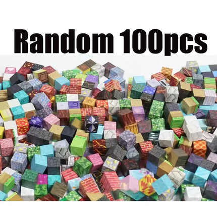 10-500PCS Magnetic Building Blocks Magnet Set Bricks Mini World STEM Construction DIY Educational Toys For Kids Birthday Gifts