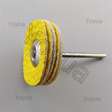 100pcs 25mm Dental Odontologia Polishing Brush Wheel Rotary Tools 2.35/3.00mm Shank Wool Goat Cotton Black Buff Dentistry Lab