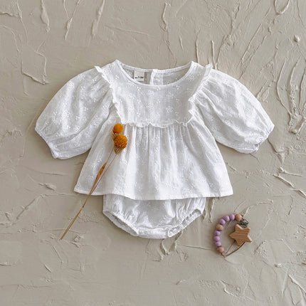 Baby Clothes Newborn Bubble Romper New long Sleeve Newborn Baby Girls SumRompers Soft 1-18 Months  Jumpsuit Bodysuit