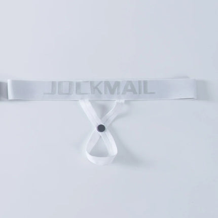 Jockmail Men Ring Underwea Homosexual Ropa Interior Sex Para Bragas Hombre New Hollow Ring T-Back Button Adjustable Jockstrap