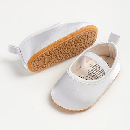 NEW Infant Baby Girls Mary Jane Princess Wedding Dress Shoes Toddler Crib Shoes Versatile baby princess shoes