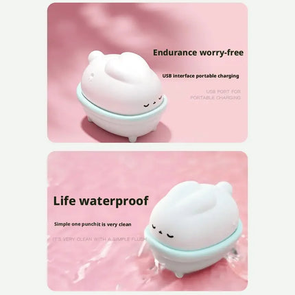 Vibrating Egg Massager Cute Rabbit Clitoral Suction Vibrator G Spot Stimulator USB Rechargeable Adult Sex Toy for Women