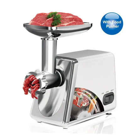 110V-220V Electric Meat Grinder, Household Multi-functional Stainless Steel Grinder, Meat Filling Machine, Enema Machine
