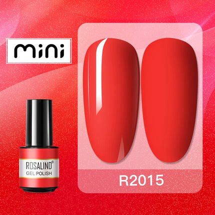 ROSALIND Temperature Changed Gel Nail Polish Soak Off Gel Varnishes Nail Art Semi Permanent Base Top Coat UV Nail Gel Polish