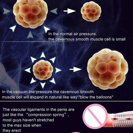 Electric Penis Pump Vacuum Penis Enlarger Sex Toys For Men Sex Product Male Masturbation Dick Pump Penis Extender Trainer