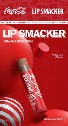 LiP Smacker X Coca-Cola Classic Flavor Lip Balm Set (2-Piece) Long-Lasting Moisturization - Coke & Sprite Flavored Lip Care