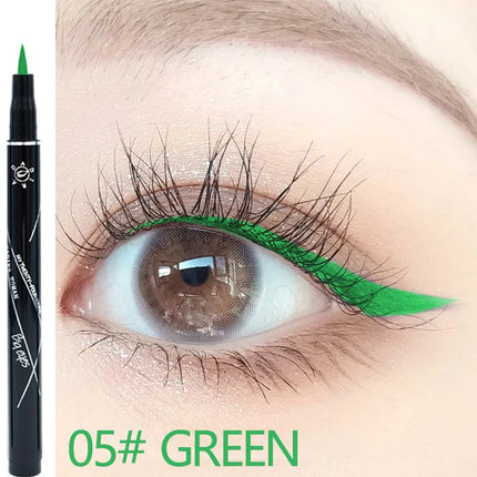 Luxurious Waterproof Long-Wearing Liquid Eyeliner - Smudge-Resistant, Transfer-Proof, Quick-Drying Perfect For Everyday Use