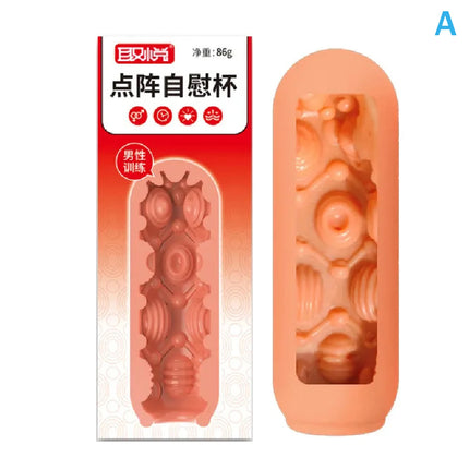 Masturbation Cup For Men Simulated Soft Vagina Transparent Adult Endurance Exercise Adult Vacuum Aircraft Cup Male Sex Toy