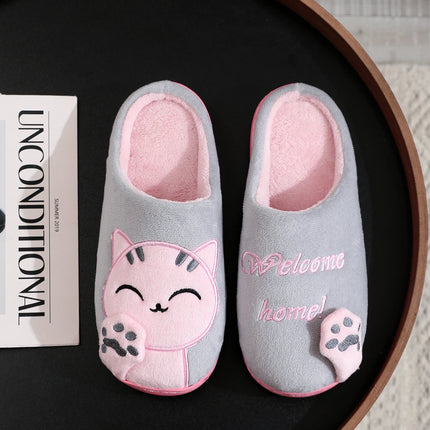 2024 Autumn Winter New Women Home Slippers Open-Toe Cross Band Linen Soled Indoor Slides Linen Soled Non-Slip Bathroom Slippers