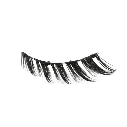 Lanjinglin Magnetic Eyelashes 1 Pair Natural Faux Mink Lashes Reusable False Eyelashes Tweezer Set Eyelash Extension Makeup Tool