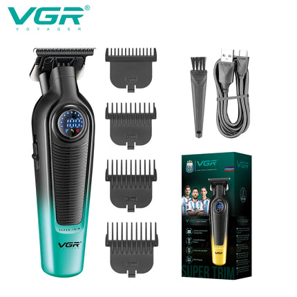 VGR V-996 Cordless Trimmer Electric Hair Clipper Rechargeable Haircut Barber Professional Trimmer for Men Hair Cutting Machine