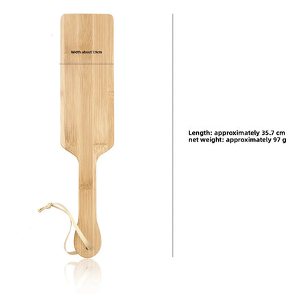 Bamboo Spanking Paddle BDSM Bondage Spanker Slapper Sex Toy for Women Men Queen Discipline SP Adult Games Slave Fetish Tool