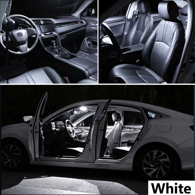 ZITWO 13Pcs For VW Volkswagen Polo MK5 6R 6C 2009 2010 -  2013 2014 2015 2016 2017 LED Interior Light Trunk Courtesy Bulb Kit