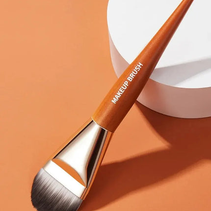 Hot Sale Flat Head Makeup Brush GECOMO Foundation Brush Quickly Apply Foundation Makeup