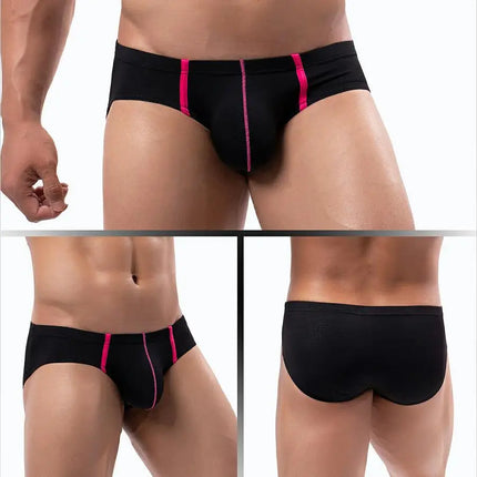 Sissy men underwear ropa interior sexi para hombre Ice Silk gay Low Waist Mesh Breathable boxers & briefs Swimming Bikini trunks