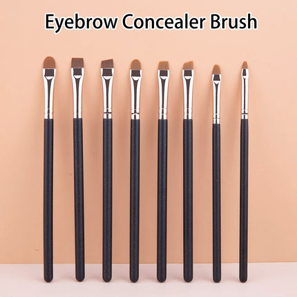 Eyebrow Concealer Brush Flat Eyebrow Brush Angled Ultra Thin Eye Line Concealer Makeup Brushes Precise Make Up Concealer Brush