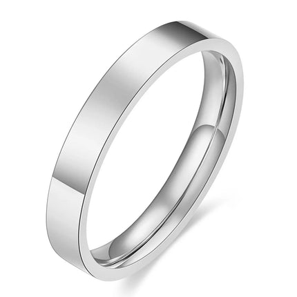 VQYSKO 3mm Gold Color Filled Rings for Women Girls Stacking Stackable Band Thumb Pointer Finger Plain Ring Comfort Fit