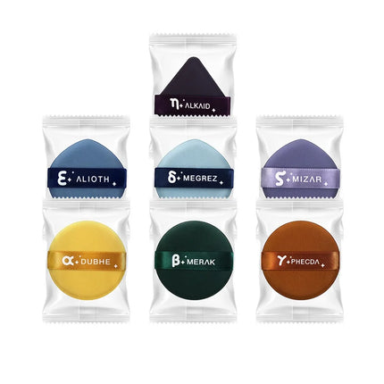 New Hydrophilic polyurethane Round Face Powder Soft Dry and Wet Dual-use Cosmetic Puff Washable Lightweight Makeup Sponge