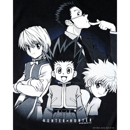 HUNTER X HUNTER X GEEKS RULE SILKCREEN PRINTING T SHIRT Women Men Overszied Y2k High Quality Cotton Loose Female Male Clothing