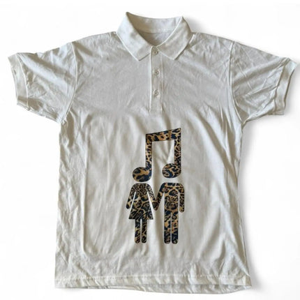 Men's Polo Shirts Y2K High Street Punk European and American Spring Summer New Men Retro Shirt Cross Print Top Harajuku