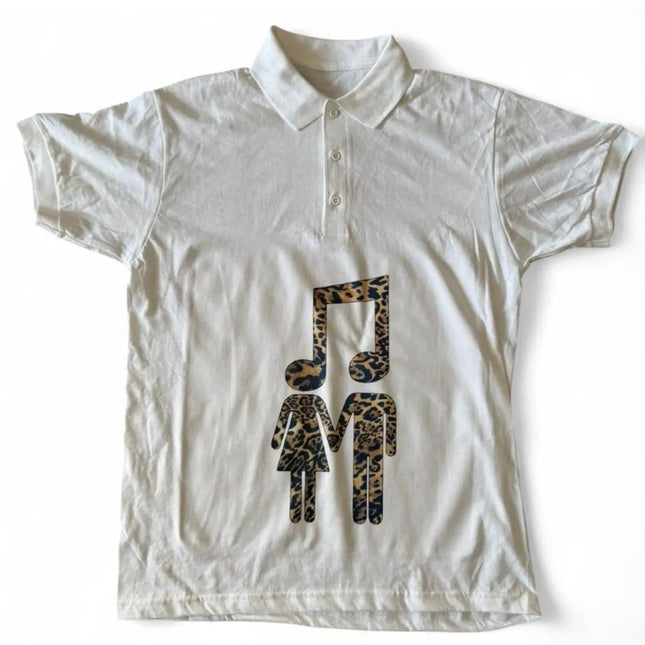Men's Polo-shirts  Y2K High Street Punk European and American Spring Summer New Men Retro Shirt Cross Print Top Harajuku