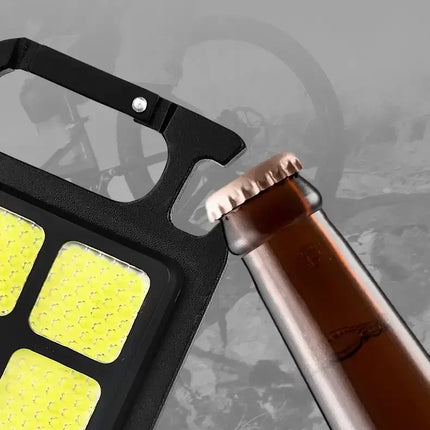 COB Flashlight LED Mini Protable Keychain Lamp High Bright Multifunctional Camping Lamp Outdoor Camping Torch Fishing Work Light