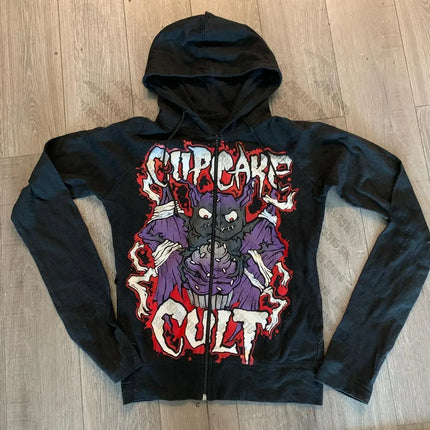 Hoodies Women Clothes Hoody Zip Up Hoodies Y2k Top Hooded Sweatshirt Women's Hoodie Woman Clothing Graphic Sweatshirts Grunge