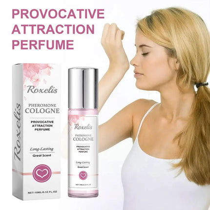 10ml Original Female Pheromone Long Lasting Ball Bearing Portable Perfume Enhances Fresh Fragrance Charm Cologne Man Women