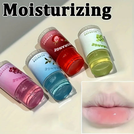 Herorange Lip Flower Elegant Lip Balm Long-Lasting Moisturizing Refreshing Non-Sticky Prevents Dryness and Reduces Lip Lines Primer Christmas Gift