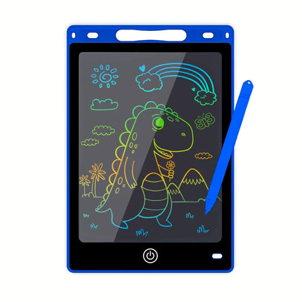 Lcd Writing Board, Liquid Crystal Drawing Board Suitable for Children - Colorful Cartoon Doodle Board, Erasable and Reusable, Portable
