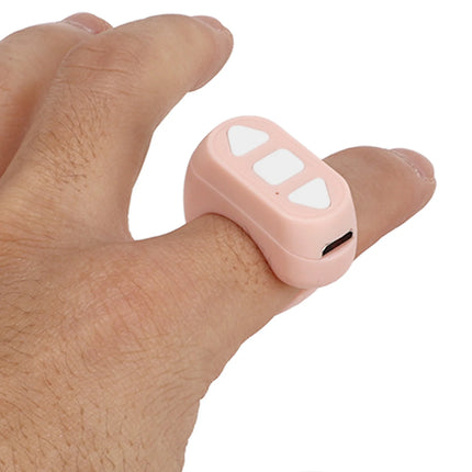 Phone Remote Control  Comfortable To Wear  Page Turner 10m Distance 3 Buttons Ergonomic for Watching Shot Video