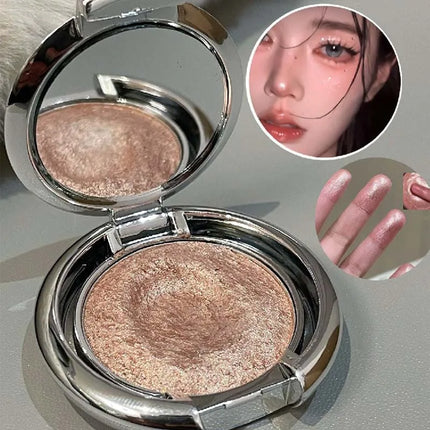 Light Shadow Highlighter Mashed Potato Diamond Shining High Gloss Paste Pearlescent Fine Flash Brightening Contouring Highlights