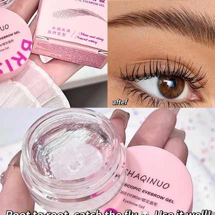 Three-dimensional Eyebrow Shaping Soap Eyebrow Gel Texture Creates Natural Eyebrows Styling Cream Waterproof Quick-Dry Makeup