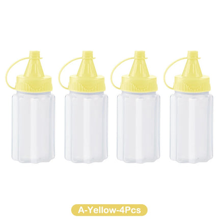 Portable Mini Sauce Bottle Box Squeeze Bottle Salad Dressing Ketchup Squeeze Jar Container  Lunch Box Accessories