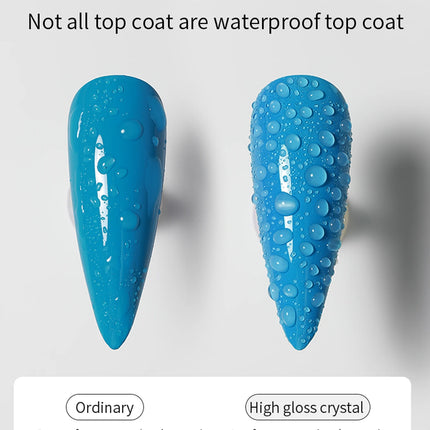 16ML Top Coat Glossy Shine Finish Long Lasting Soak Off Nail Clear UV Nail Lamp Gel for Gel Nail Polish salon Nail Art Design