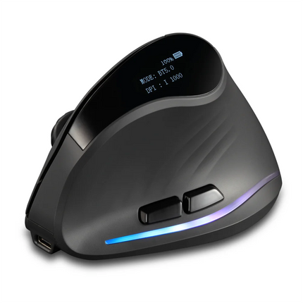 Lefon 2.4G Ergonomic Mouse Vertical Wireless Mouse Rechargeable Gaming Mice for PC Laptop MacOS Office F35C/F35B/F35 버티컬 마