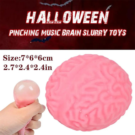 Brain Stress Balls For Adults & Kids Squishy Squeeze Toy For Anxiety Relief Sensory Fidget Toy For ADHD Autism Therapy Gift