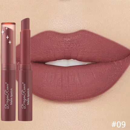 Nude Matte Lipstick Waterproof Nude Pink Lip Sticks Not Fading Sexy Red Velvet Lipsticks for Women Make Up Lasting Lip Cosmetics
