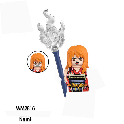 WM6192 WM6193 WM6194 WM6195 WM6196 ONE PIECE New Cartoon Japan Action Figure Doll Anime Model Toy Gifts WM2818 WM2819 WM2820
