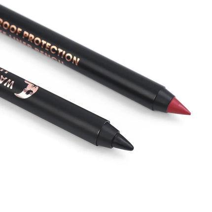 Black Brown Eyeliner Waterproof Quick Drying Eyeliner Gel Pen Lasting Smooth Concealer Pencil Not Blooming Eye Makeup Cosmetics