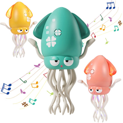 Electric Dance Octopus Children's Electric Toy 3-7-12 Year Old Children's Puzzle Fun Toy Gift