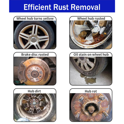 Clean Metal Iron Prowder Quickly Auto Exhaust Pipe Rust Derusting Spray Stain Removal Agent