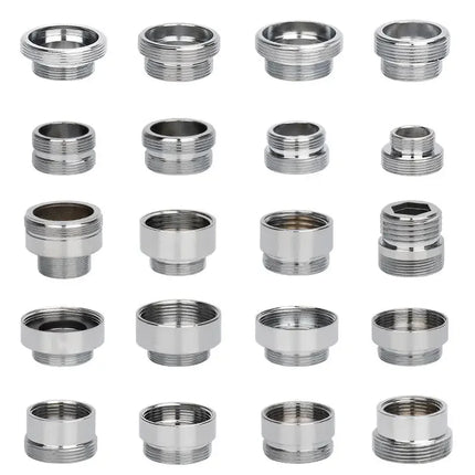1Pcs Lots M22 to M20 M18 M28 Thread Stainless Steel Connectors Faucet Joints Kitchen Water Tap Adapter Water Purifier Accessory